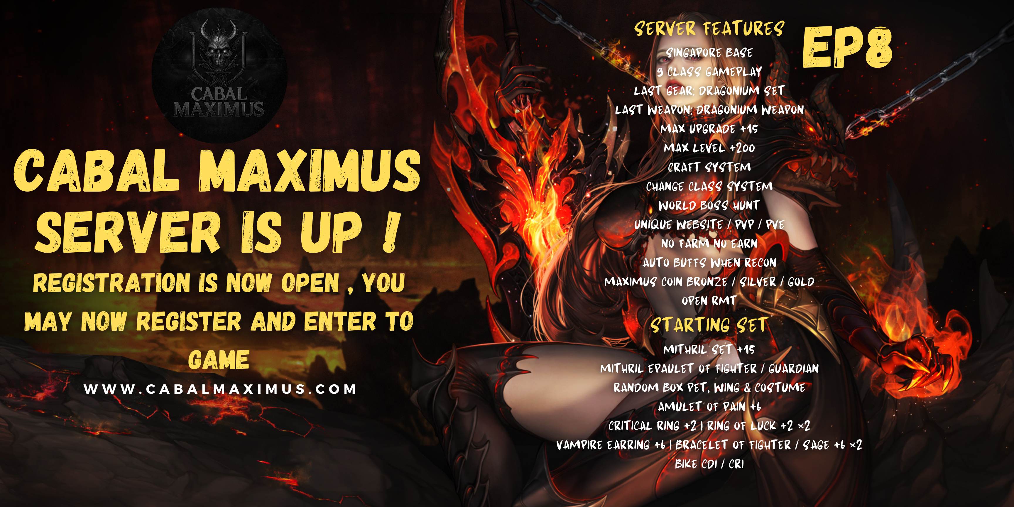 Cabal Maximus Officialy UP !